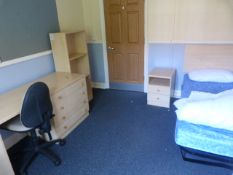 *Contents of Room 43; Single Bed with Mattress, Be