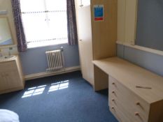 *The Contents of Room; Single Bed with Mattress, B