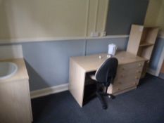 *Contents of Room 25; Single Bed with Matress, Bed