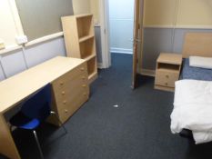 *Contents of Room 4A; Single Bed with Mattress, Be