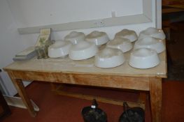 *Formica Topped Kitchen Table on Pine Frame 3x6ft