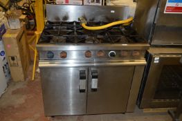 Six Burner Range over Oven