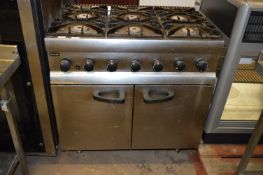 Lincat Oven with Six Burner Hob