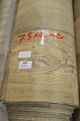Roll of Wood Effect Lino 7.5x4m