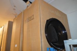 Two Boxes Sabert 40oz Black Plastic Bowls 200 Tota