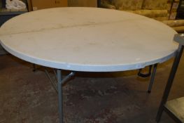 Large Folding Banqueting Table 183cm diameter