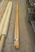 Twenty Strips of Picture Framing Wood Approx 12ft