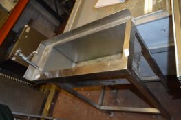 Small Stainless Steel Sink Unit with Tap