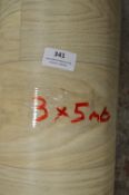Roll of Wood Effect Lino 3x5m