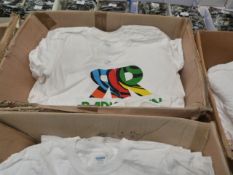 Box Containing 50 Radical Run Printed T-Shirts (Va