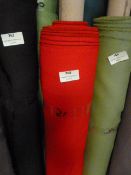 4ft by 12m Roll of Crepe Fabric (Red)