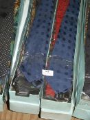 Approximately 100 Pure Silk Ties