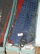 Approximately 100 Pure Silk Ties