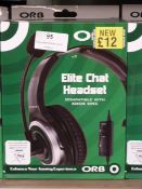 Five Orb Elite Headsets (Xbox One Compatible)