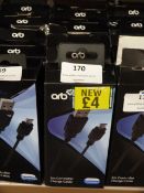 Five Orb 3M Charge Cables (PS4 Compatible)