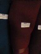 4ft by 10m Roll of Crepe Fabric (Burgundy)