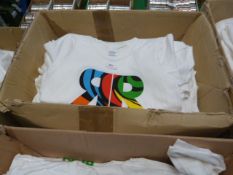 Box Containing 50 Radical Run Printed T-Shirts (Va
