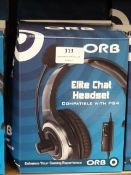 Five Orb Elite Chat Headsets (PS4 Compatible)