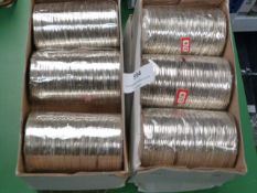 Four Boxes of Approximately 120 Asian Style Silver