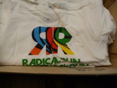 Box Containing 50 Radical Run Printed T-Shirts (Va