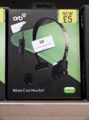 Five Orb 020926 Wired Chat Headsets (Xbox One Comp