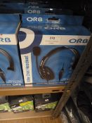 Five Orb Elite Chat Headsets (PS3 and PC Compatibl
