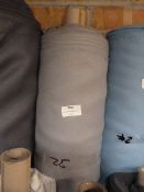 5ft by 32m Roll of Crepe Fabric (Grey)