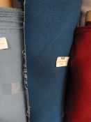 4ft by 12m Roll of Crepe Fabric (Blue)