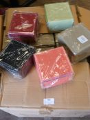 Carton Containing 72 Faux Leather Jewellery Boxes