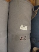 5ft by 23m Roll of Crepe Fabric (Grey)