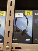 Five Orb Wired Chat Headsets (PS4 Compatible)