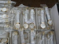 Ladies Wristwatches with Faux Leather Straps