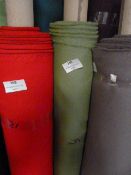 4ft by 6m Roll of Crepe Fabric (Green)