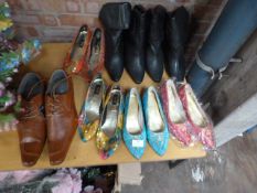 Four Pairs of Fashion Shoes, One Pair of Gents Sho