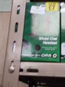 Five Orb Wired Chat Headsets (Xbox Compatible)