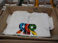 Box Containing 50 Radical Run Printed T-Shirts (Va