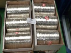 Four Boxes of Approximately 120 Asian Style Silver