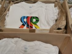 Box Containing 50 Radical Run Printed T-Shirts (Va