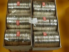 Four Boxes of Approximately 120 Asian Style Silver