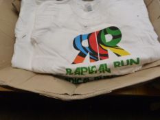 Box Containing 50 Radical Run Printed T-Shirts (Va