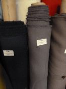 4ft by 5m Roll of Crepe Fabric (Grey)