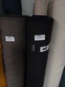 4ft by 8m Roll of Crepe Fabric (Charcoal)