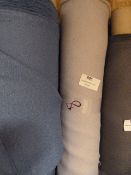 5ft by 8m Roll of Crepe Fabric (Pale Grey)