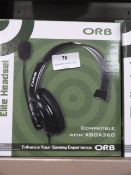 Five Orb Elite Headsets (Xbox 360 Compatible)