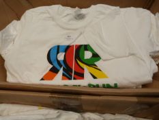 Box Containing 50 Radical Run Printed T-Shirts (Va