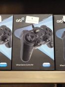 Five Orb Wired Gaming Controllers (PS3 Compatible)