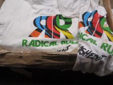 Box Containing 50 Radical Run Printed T-Shirts (Va
