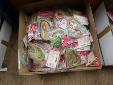 Box Containing 120 Packs of Scoobies