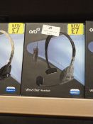 Five Orb Wired Chat Headsets (PS4 Compatible)