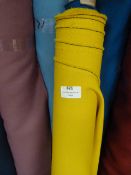 4ft by 15m Roll of Crepe Fabric (Yellow)